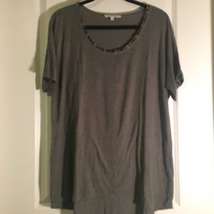 Rose + Olive Jeweled t-shirt